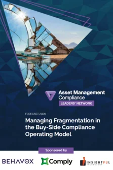 Managing fragmentation in the buyside compliance OM  AMCLN Report_Ldn_Mar26