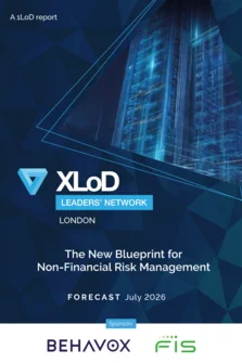 The New Blueprint for  Non-Financial Risk Management